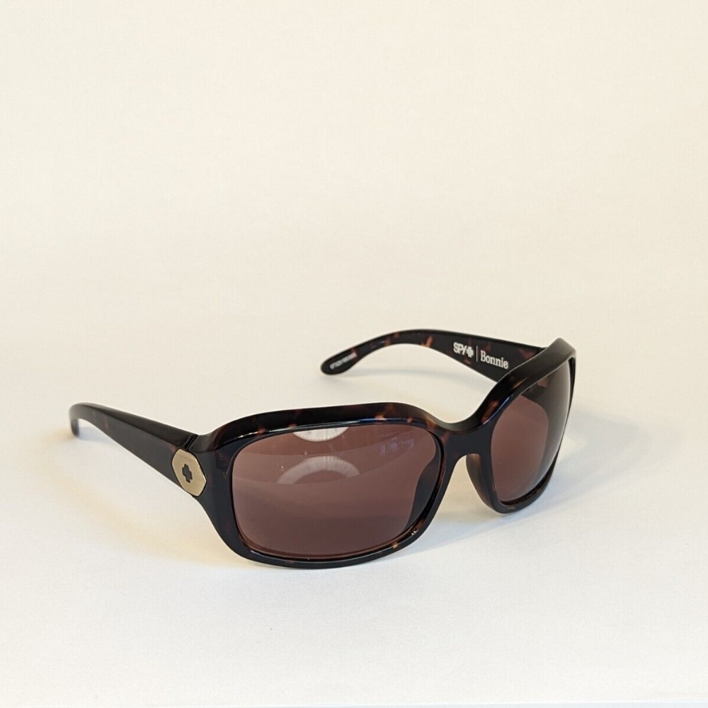 Spy Optic Bonnie Happy Lens Wrap Around Womens Tortoise 62[] 17 120 Sunglasses.